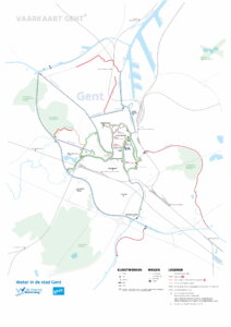 Nieuwe waterroute Stad Gent loopt langs Kuiperskano!